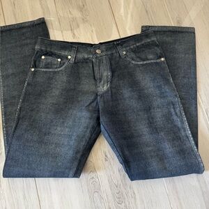 DRC Classic Men's Blue Gray Straight-Leg Jeans!